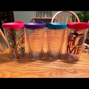 Tervis Tumblers 4 pack. 16 ounce